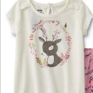 JOE BOXER TODDLER GIRLS PAJAMAS T-SHIRT